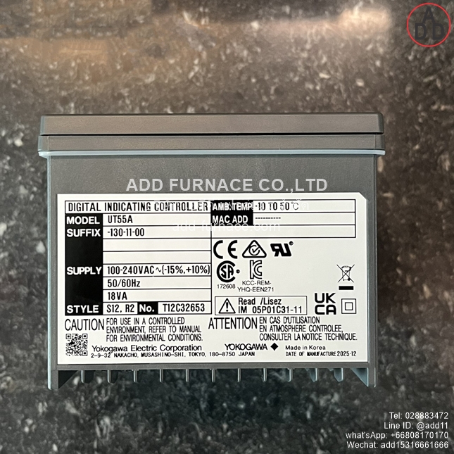 Yokogawa UT55A-130-11-00(12)